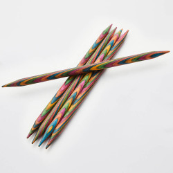 Druty pończoszane (skarpetkowe) 10cm DREWNIANE - KnitPro Symfonie